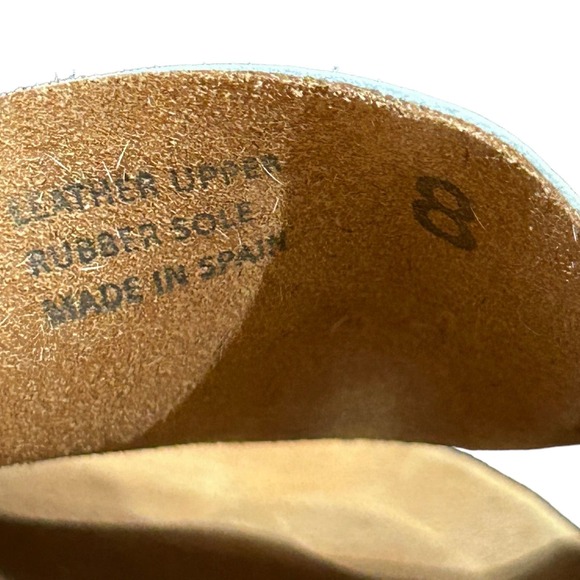 Yokono Womens Brown White Zebra Print Leather Calf Hair Slide Sandals Size 8 - Picture 12 of 12